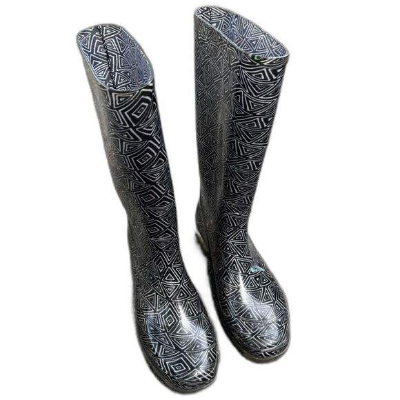 Toms Cabrilla Print Rain Boots Womens - Picture 1 of 6
